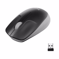 Bevielė optinė pelė Logitech M190, pilka thumbnail 2