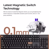 Belaidė klaviatūra Keychron K10 HE Special Edition, juoda thumbnail 3