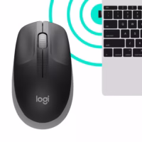 Bevielė optinė pelė Logitech M190, pilka thumbnail 4