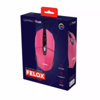 MOUSE USB OPTICAL GAMING PINK/GXT109P FELOX 25068 TRUST thumbnail 6