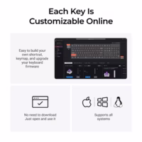 Belaidė klaviatūra Keychron K10 HE Special Edition, juoda thumbnail 7