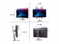PHILIPS 27B2N4500/00 27inch 2560×1440 120Hz IPS Flat H/A 150 MM TUV EyeSafe USB HUB SPEAKERS Power/Light sensor DP 2xHDMI 350cd/m2 thumbnail 7
