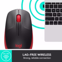 Belaidė optinė pelė Logitech M190, raudona, 910-005908 thumbnail 9