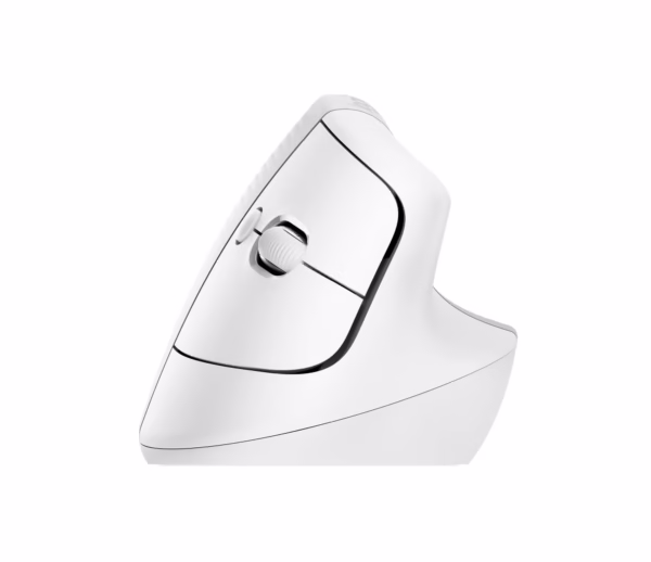 Belaidė vertikali pelė Logitech Lift, balta