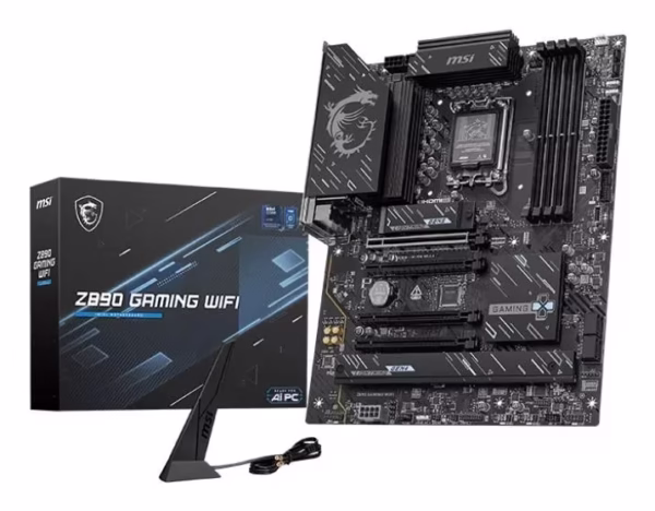 MSI Z890 GAMING WIFI pagrindinė plokštė, LGA1851, DDR5
