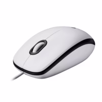 LOGITECH Mouse M100 USB Optical – White (910-006764)