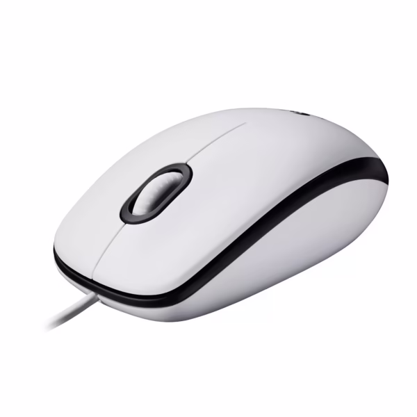 LOGITECH Mouse M100 USB Optical – White (910-006764)