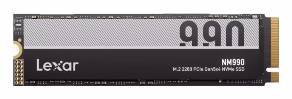 SSD diskas Lexar NM990 4TB, M.2, NVMe, rašymo greitis 11000 MB/s, skaitymo greitis 14000 MB/s