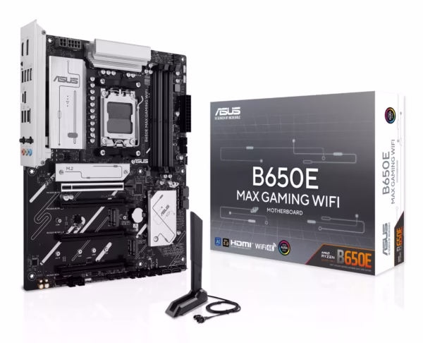 ASUS B650E MAX GAMING WIFI AMD B650 DDR5 ATX 1x pagrindinė plokštė, AM5