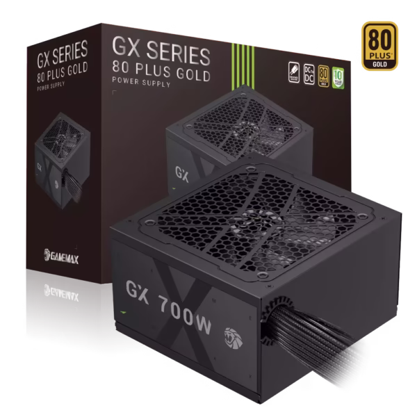Gamemax 700W GX 700G maitinimo blokas, Gold
