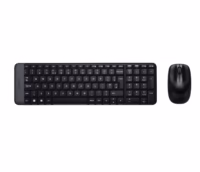 Belaidis klaviatūros ir pelės rinkinys LOGITECH MK220, anglų k., juodas thumbnail 2