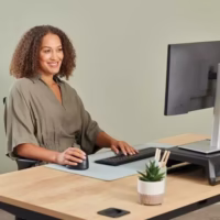 Vertikali ergonomiška belaidė ir laidinė optinė pelė FELLOWES 100143581 thumbnail 4