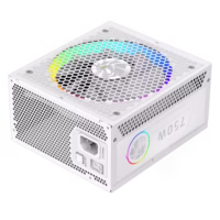 Gamemax Power Supply, 80 PLUS, Gold | RGB 750G WH | 750 W thumbnail 4