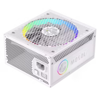 Gamemax 1050W RGB 1050G WH maitinimo blokas, Gold thumbnail 4