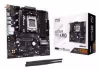 Mainboard|ASROCK|AMD A620A|micro ATX|RAM DDR5-SDRAM|2xSlots|Wi-Fi Yes|Bluetooth Yes|1xPCI Express x4 slots|A620AMPRO-AWIFI thumbnail 5