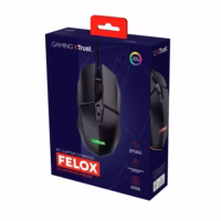 Laidinė optinė žaidimų pelė Trust GXT 109 Felox 25036, juoda thumbnail 6