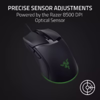 Razer | Gaming Mouse | Cobra | Gaming Mouse | Wired | Optical | Black | Yes thumbnail 7
