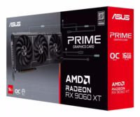 Graphics Card|ASUS|AMD Radeon RX 9060 XT|16 GB|GDDR6|128 bit|PCIE 5.0 16x|Triple slot Fansink|1xHDMI|2xDisplayPort|PRIME-RX9060XT-O16G thumbnail 9