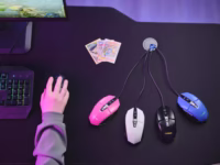 Laidinė optinė žaidimų pelė Trust GXT 109 Felox 25036, juoda thumbnail 9