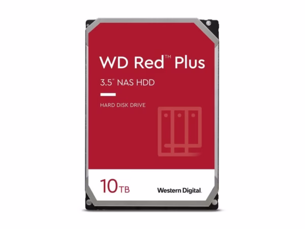Western Digital 10TB WD Red Plus /s HDD diskas, 3.5″