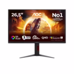 LCD Monitor|AOC|27 "|2560 x 1440 pixels|Quad HD|Native aspect ratio 16:9|QD-OLED|Flat|Q27G4ZD