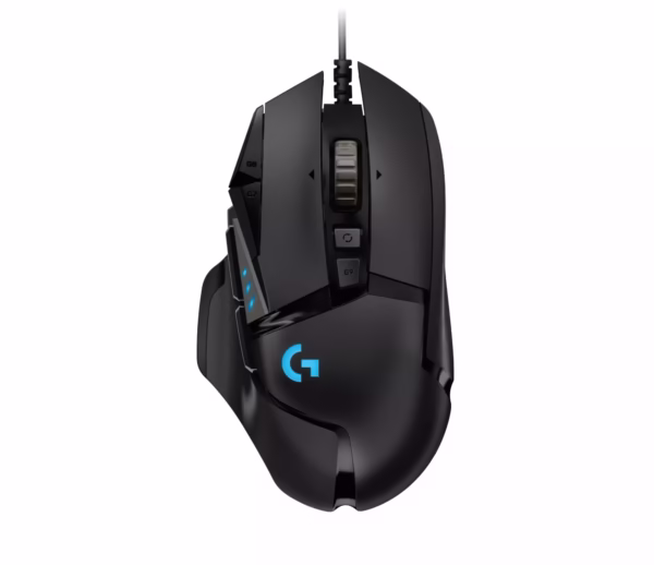Laidinė optinė pelė Logitech G502 Hero, juoda