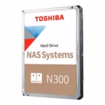 TOSHIBA N300 NAS Hard Drive 4TB SATA 3.5inch 7200rpm 256MB Bulk