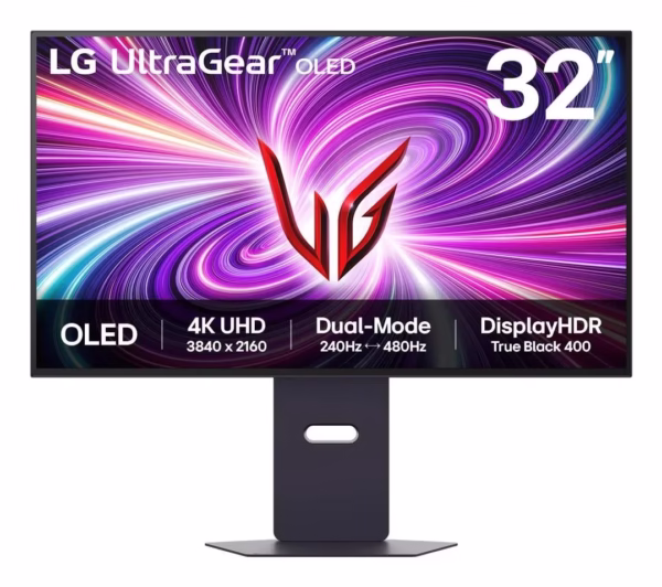 LG 32GX870A-B monitorius, 32″, 4K, OLED, 480Hz