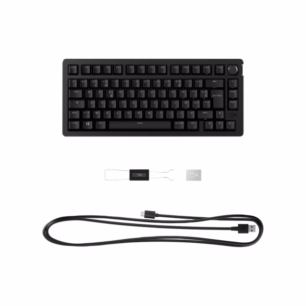 Klaviatūra HyperX Alloy Rise 75 S Black
