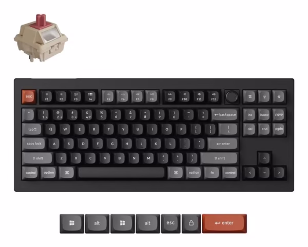 Belaidė klaviatūra Keychron V3 Ultra 8K, juoda