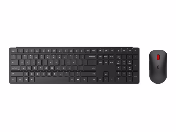 Lenovo Multi-Mode Pro Combo 6000 klaviatūros ir pelės rinkinys, belaidis, Bluetooth, US, juodas