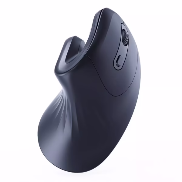 Belaidė ergonomiška optinė pelė Gembird MUSW-ERGO-03, juoda