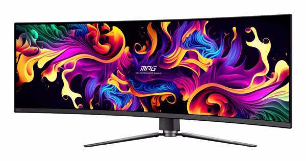 Monitor|MSI|MPG 491CQP QD-OLED|49″|Gaming/Curved|Panel QD-OLED|5120×1440|32:9|144Hz|Matte|0.03 ms|Swivel|Height adjustable|Tilt|Colour Black|MPG491CQPQD-OLED
