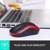 MOUSE USB OPTICAL WRL M185/BLUE 910-002239 LOGITECH thumbnail 11