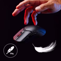 Žaidimų pelė HyperX Pulsefire Haste 2 Mini Wireless, juoda, 7D388AA thumbnail 12