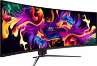 Monitor|MSI|MPG 491CQP QD-OLED|49″|Gaming/Curved|Panel QD-OLED|5120×1440|32:9|144Hz|Matte|0.03 ms|Swivel|Height adjustable|Tilt|Colour Black|MPG491CQPQD-OLED thumbnail 13