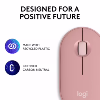 Logitech M350S Wireless Optical Mouse – Rose (910-007014) thumbnail 17