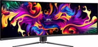 Monitor|MSI|MPG 491CQP QD-OLED|49″|Gaming/Curved|Panel QD-OLED|5120×1440|32:9|144Hz|Matte|0.03 ms|Swivel|Height adjustable|Tilt|Colour Black|MPG491CQPQD-OLED thumbnail 2