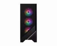 MSI MAG FORGE 120A AIRFLOW Side window Black Mid-Tower included No ATX kompiuterio korpusas, Midi Tower, juodas thumbnail 3