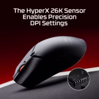 Žaidimų pelė HyperX Pulsefire Haste 2 Mini Wireless, juoda, 7D388AA thumbnail 3