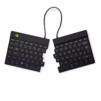 Belaidė ergonomiška klaviatūra R-Go Split Break, juoda thumbnail 3