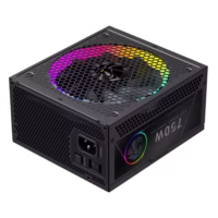 Gamemax 750W RGB PRO 750G maitinimo blokas, Gold thumbnail 3