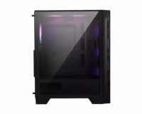 MSI MAG FORGE 120A AIRFLOW Side window Black Mid-Tower included No ATX kompiuterio korpusas, Midi Tower, juodas thumbnail 4