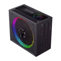 Gamemax 850W RGB PRO 850G maitinimo blokas, Gold thumbnail 4