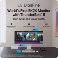 LG 40-inch Curved WUHD LCD Monitor (5120 x 2160, 21:9) – 40U990A-W thumbnail 5