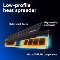 Crucial 128GB 5600MHz CL46 DDR5 K2/PRO CP2K64G56C46U5 operatyvioji atmintis thumbnail 5
