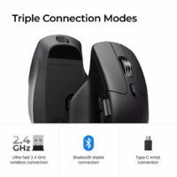MOUSE USB OPTICAL WRL M6/BLACK M6S-A23 KEYCHRON thumbnail 6