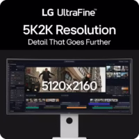 LG 40-inch Curved WUHD LCD Monitor (5120 x 2160, 21:9) – 40U990A-W thumbnail 6