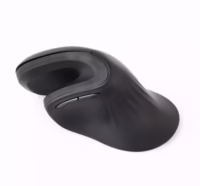 Belaidė ergonomiška optinė pelė Gembird MUSW-ERGO-03, juoda thumbnail 6