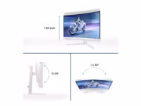 PHILIPS 27M2C5501/00 27inch Curved Gaming Monitor 2560×1440 180Hz 1ms 2xHDMI DP white thumbnail 9